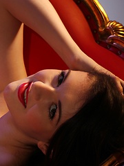 Playful Fawna Bares It All
